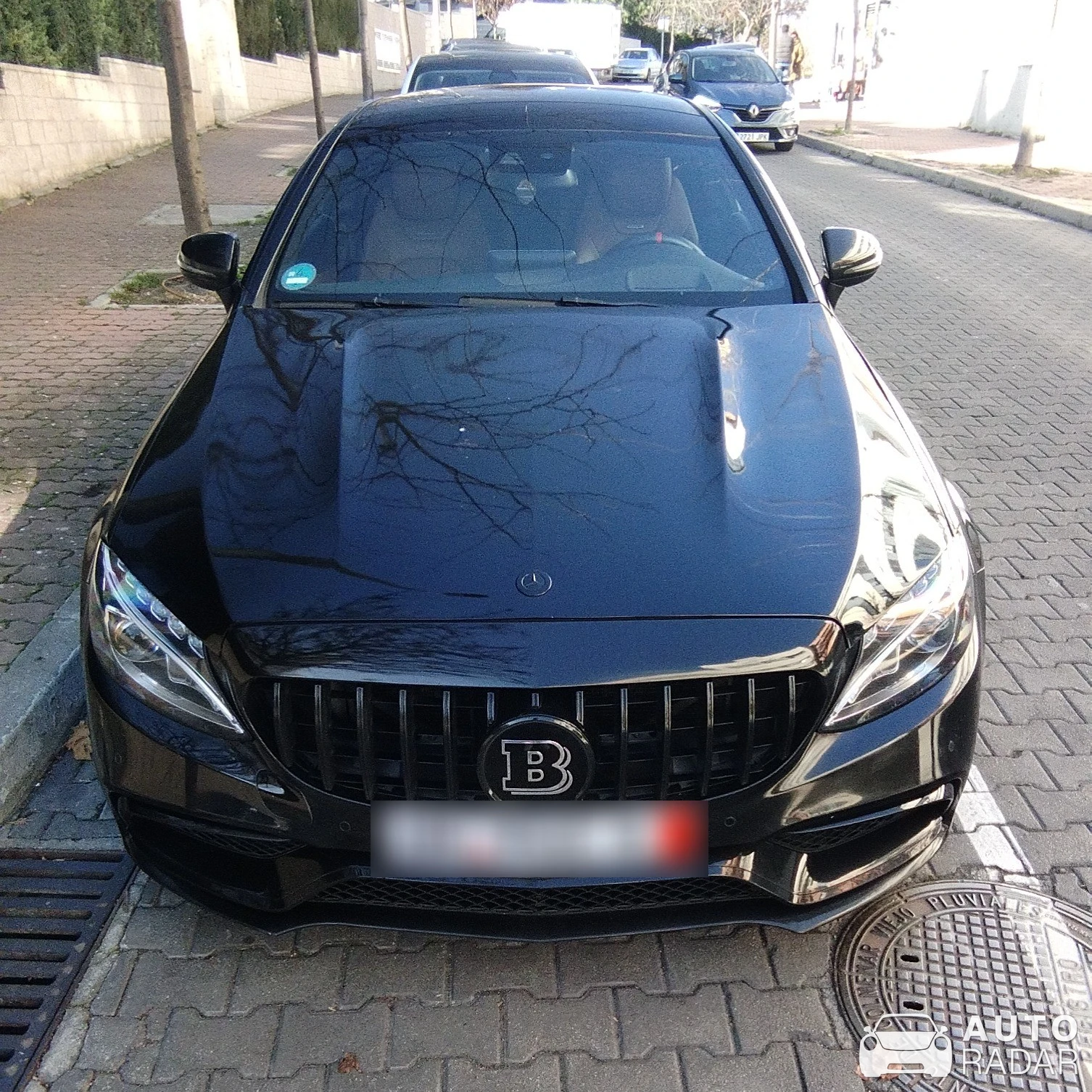 Mercedes-AMG Brabus C 63 S W205 spotted in Colmenar Viejo, España