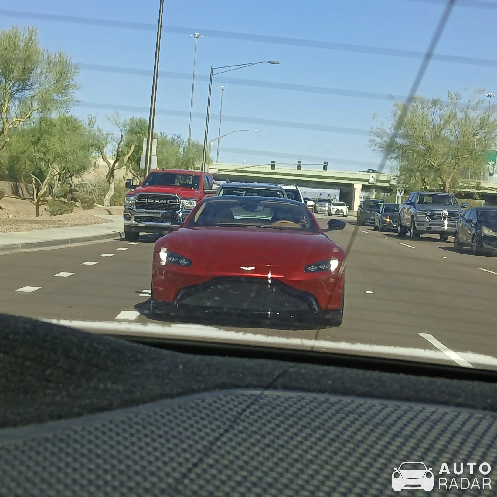 Aston Martin V8 Vantage spotted in Phoenix, United States