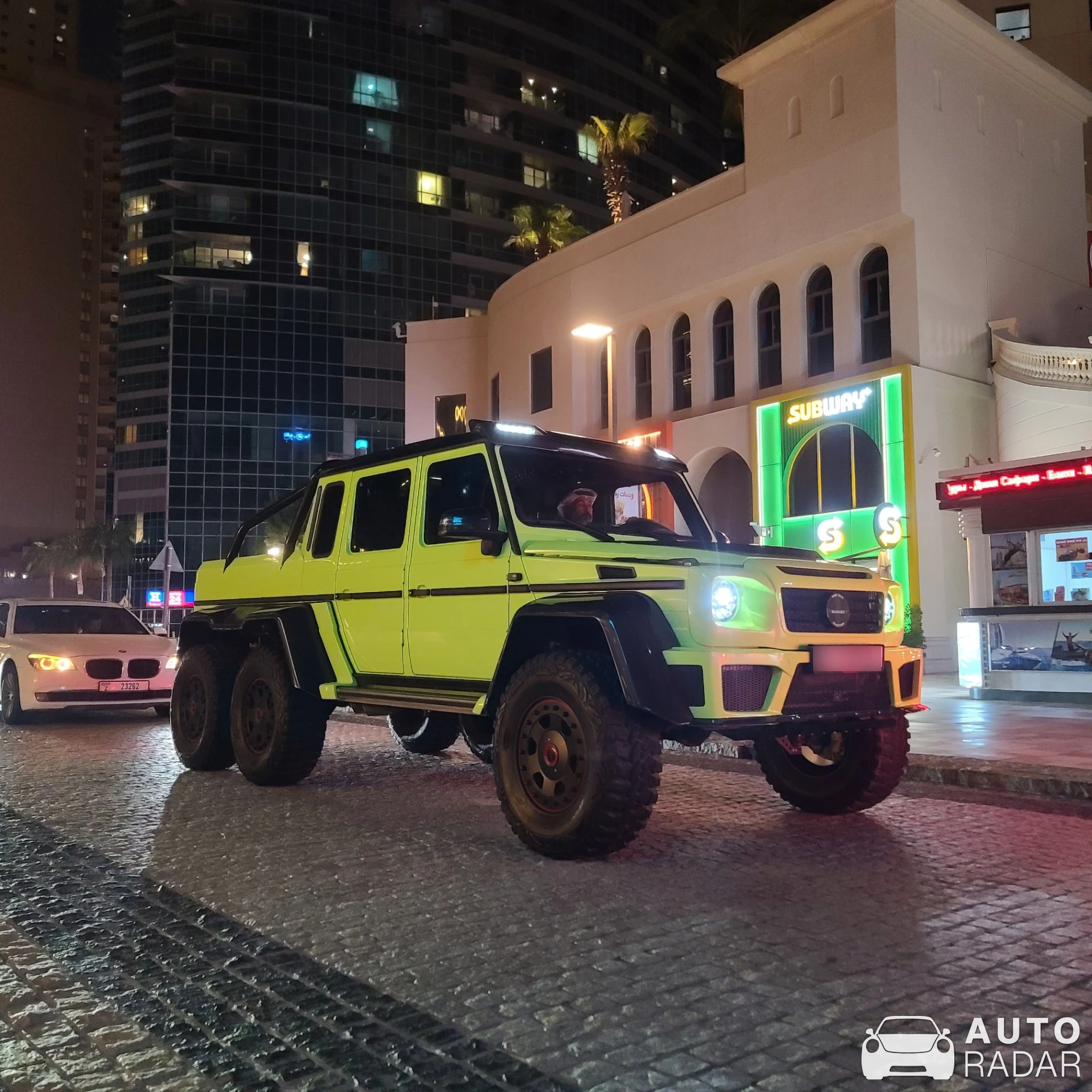 Mercedes-Benz Mansory G 63 AMG 6×6 spotted in Dubai, United Arab Emirates