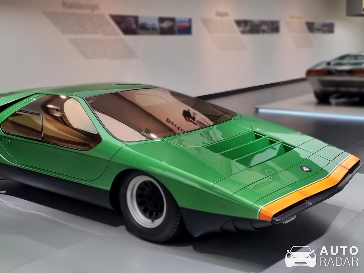 Alfa Romeo Carabo spotted in Rho