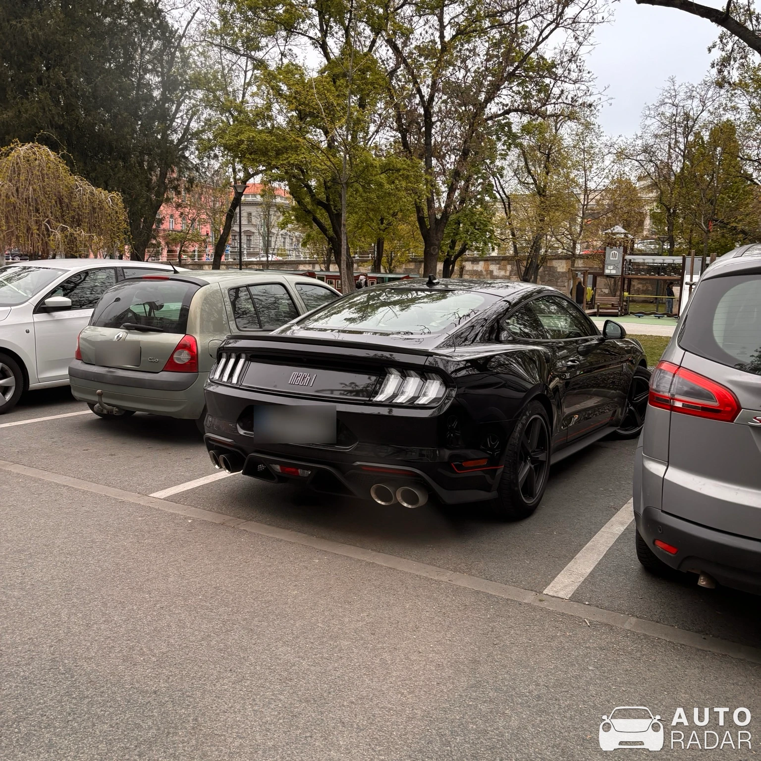 Ford Mustang Mach 1 S550 spotted in Szeged