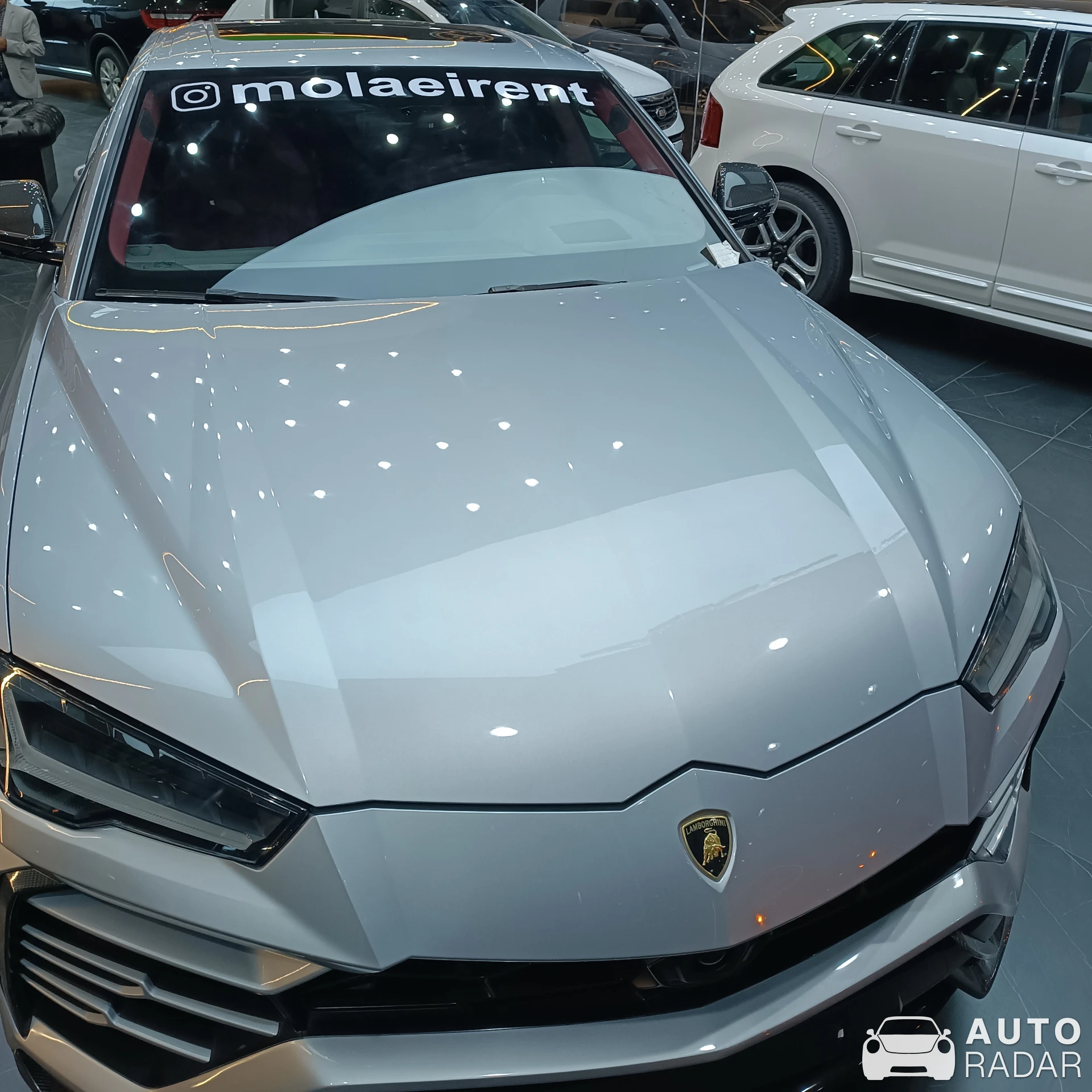Lamborghini Urus spotted in Kish, Iran