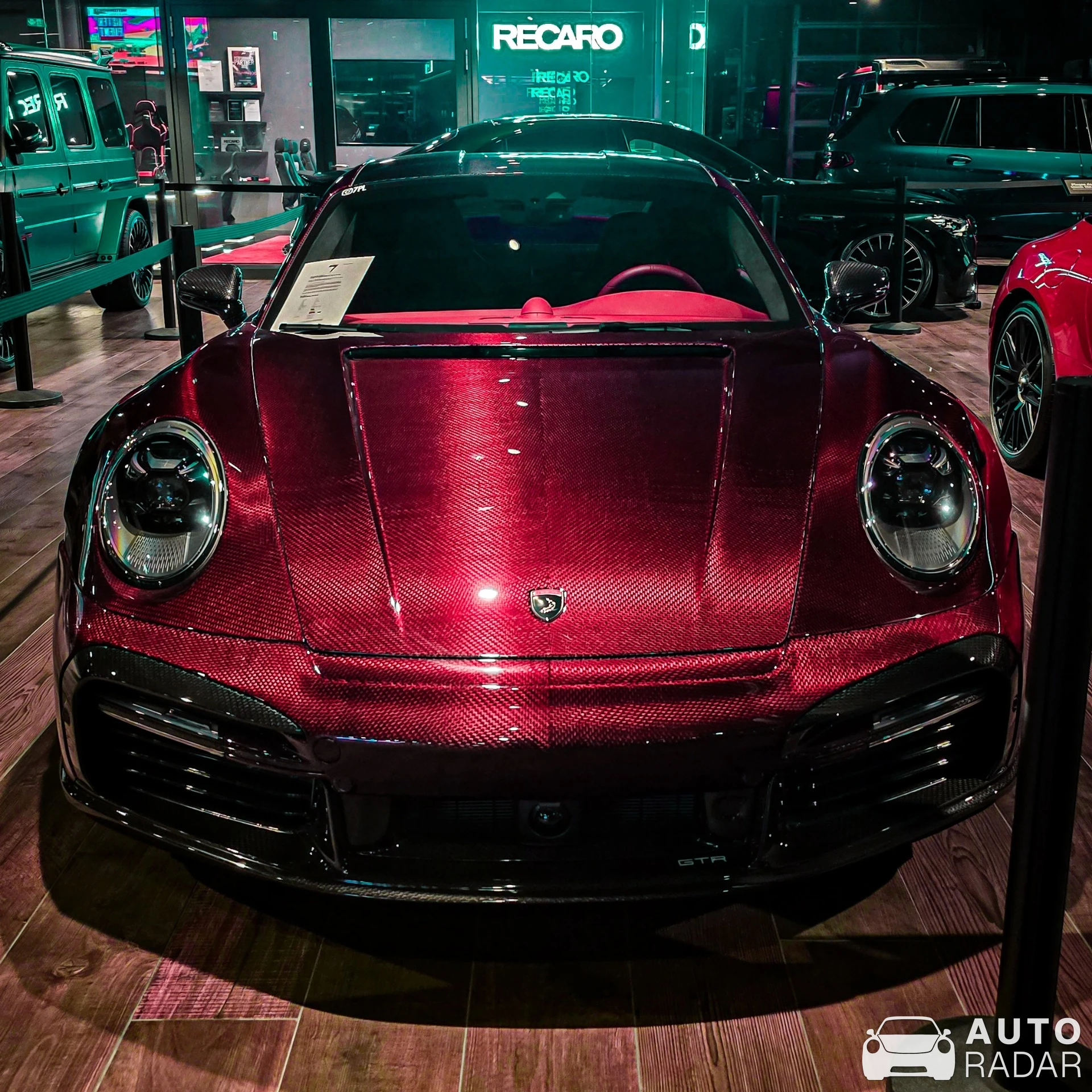 Porsche TopCar 992 Turbo S Cabriolet Stinger GTR Limited Carbon Edition spotted in München