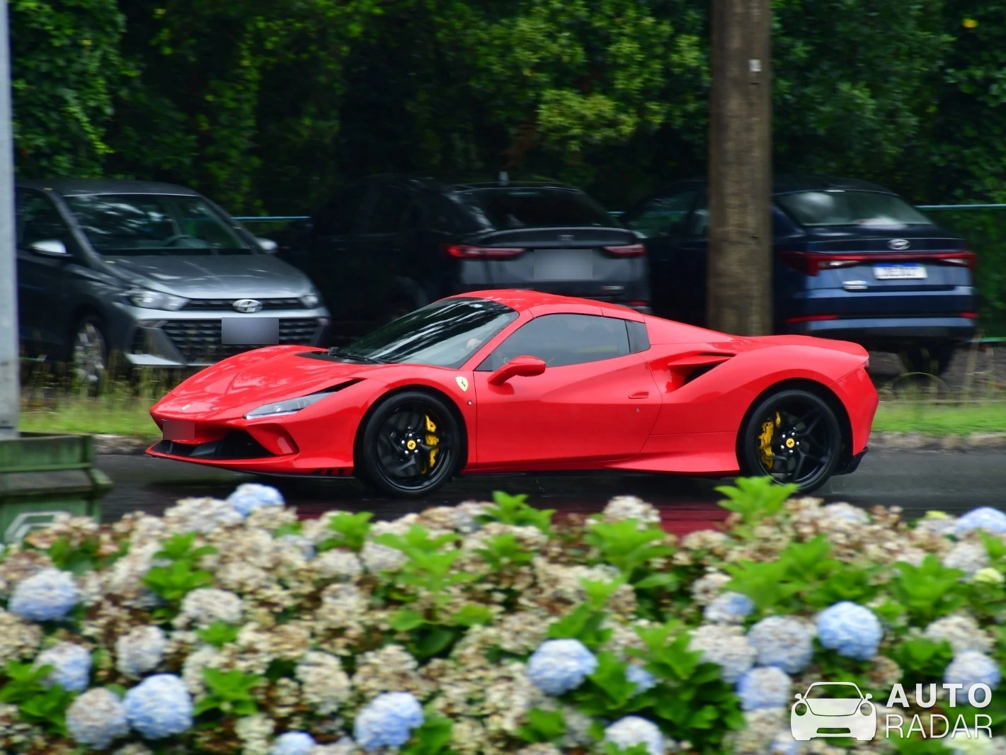 Ferrari F8 Tributo spotted in Gramado, Brazil