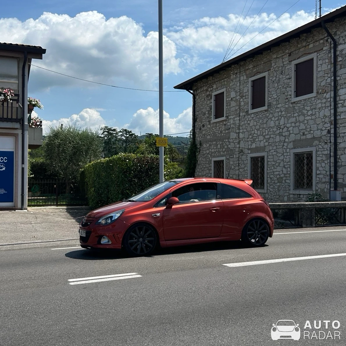 Opel Corsa OPC Nürburgring Edition spotted in Bardolino