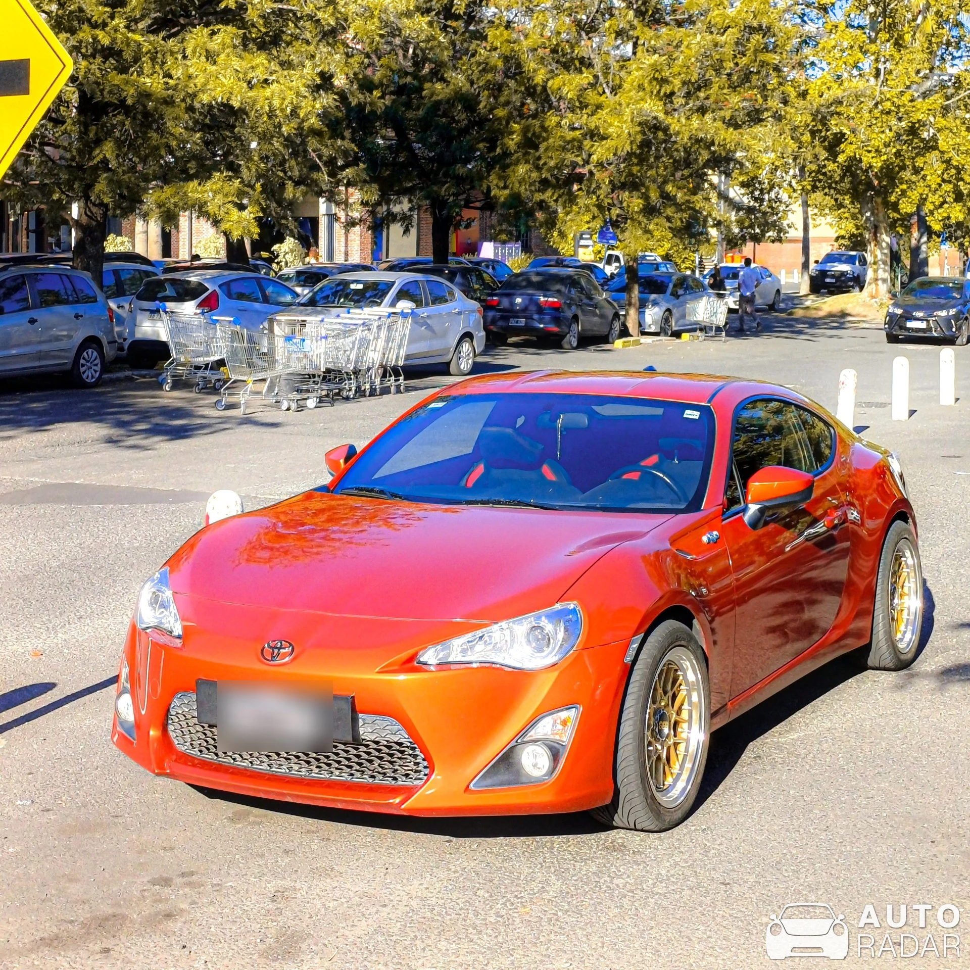 Toyota GT86 spotted in Rosario, Argentina