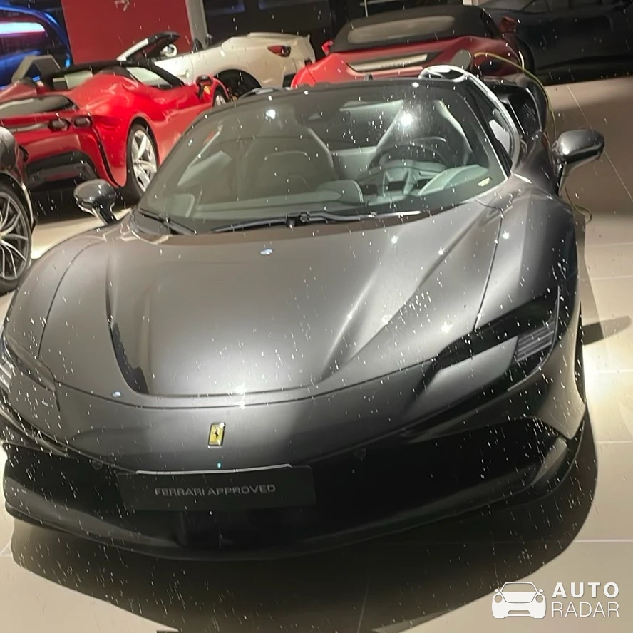 Ferrari SF90 Spider spotted in Hamburg, Deutschland