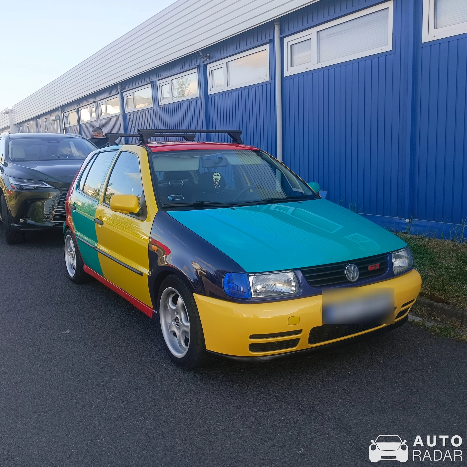 Volkswagen Polo Mk3 Harlequin Edition spotted in Wrocław, Poland