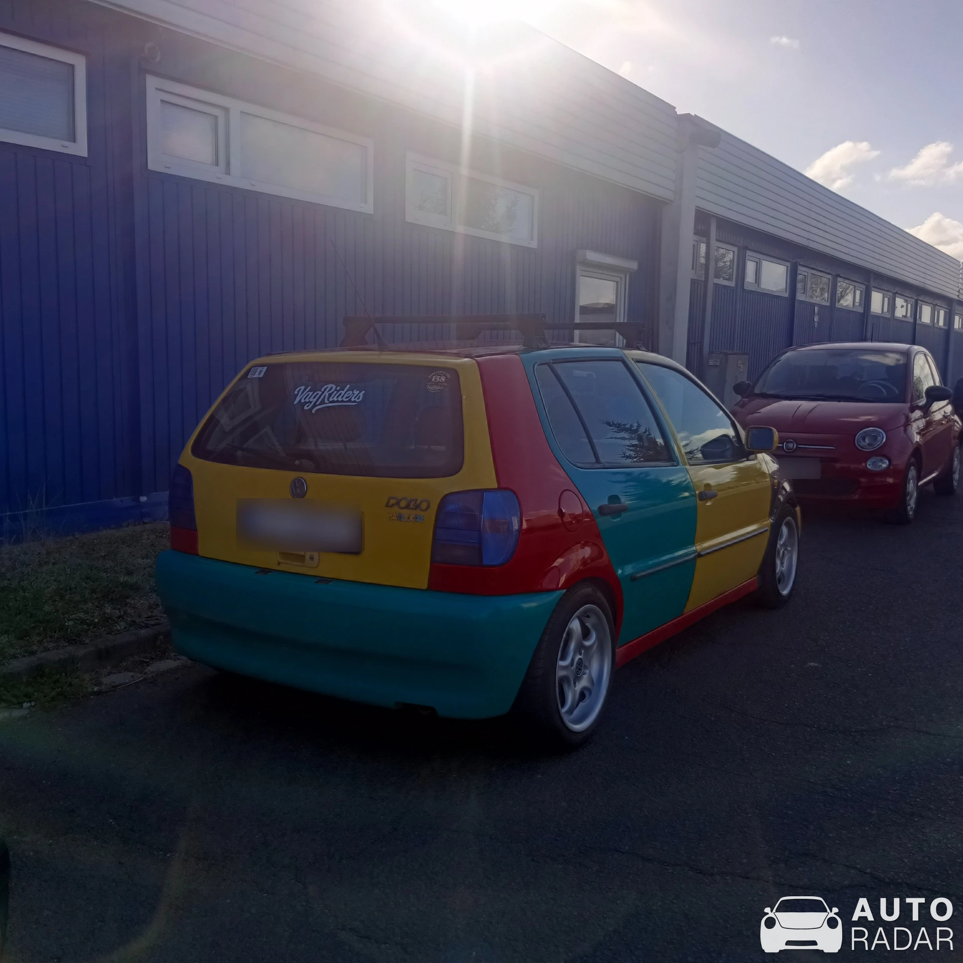 Volkswagen Polo Mk3 Harlequin Edition spotted in Wrocław