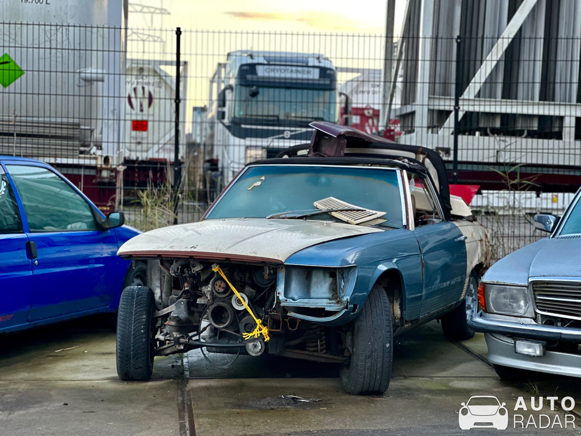 Mercedes-Benz SL-Klasse R107 spotted in Schiedam