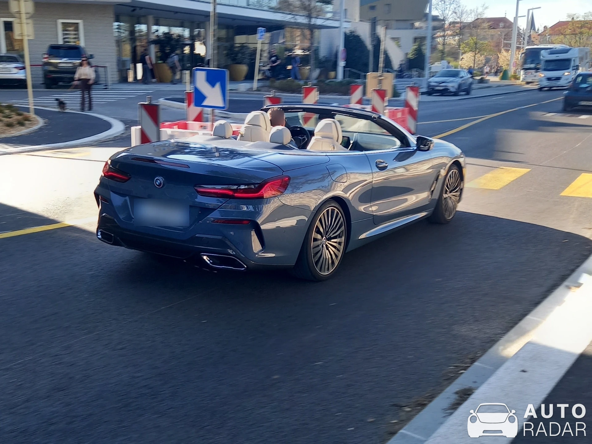 BMW 8 Series G14 Convertible spotted in Annecy