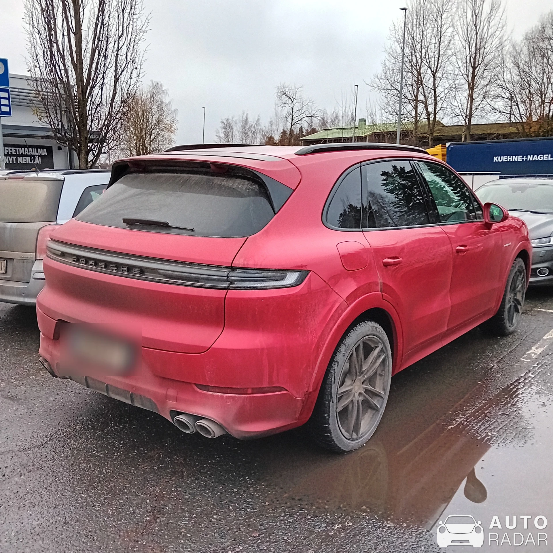 Porsche Cayenne spotted in Hämeenlinna, Finland