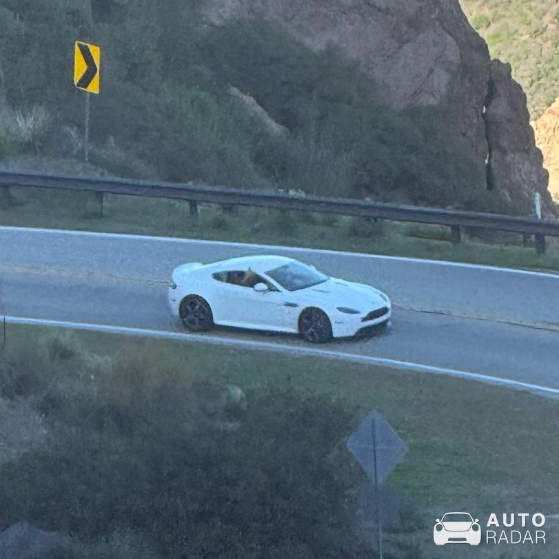 Aston Martin V8 Vantage spotted in Malibu, United States