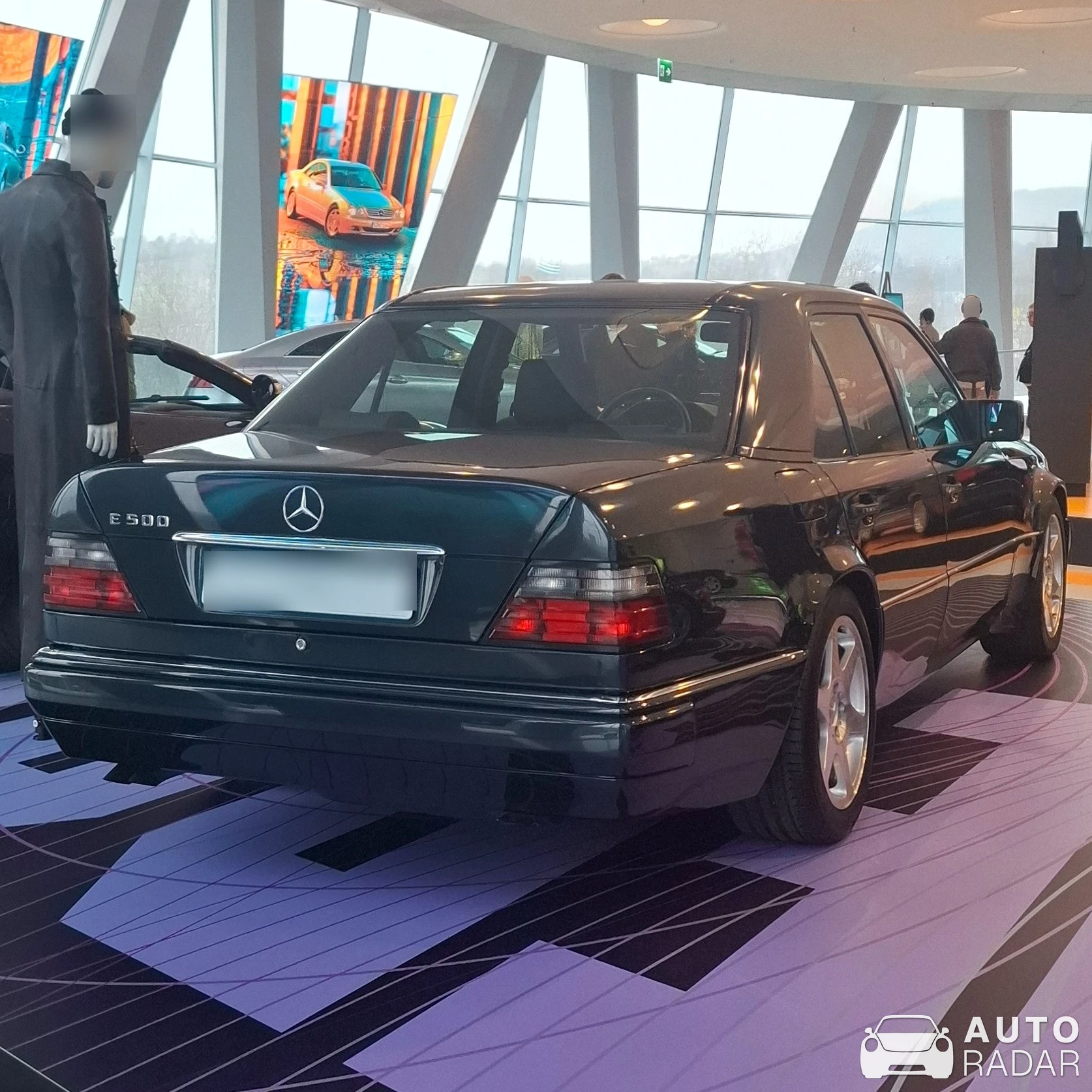 Mercedes-Benz 500E W124 spotted in Stuttgart