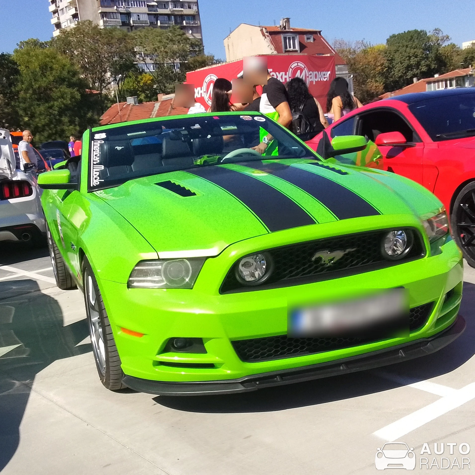 Ford Mustang GT Convertible spotted in Ruse, Bulgaria