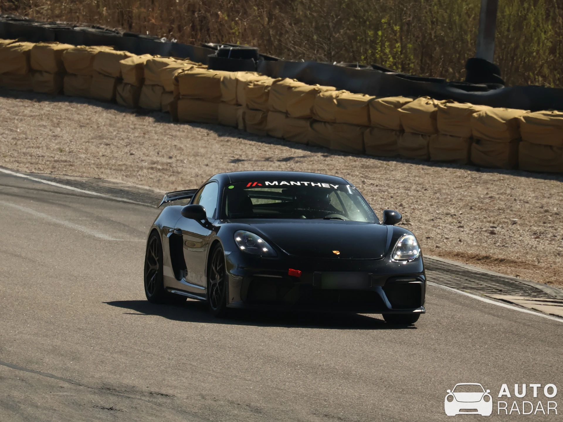 Porsche 718 Cayman GT4 MR spotted