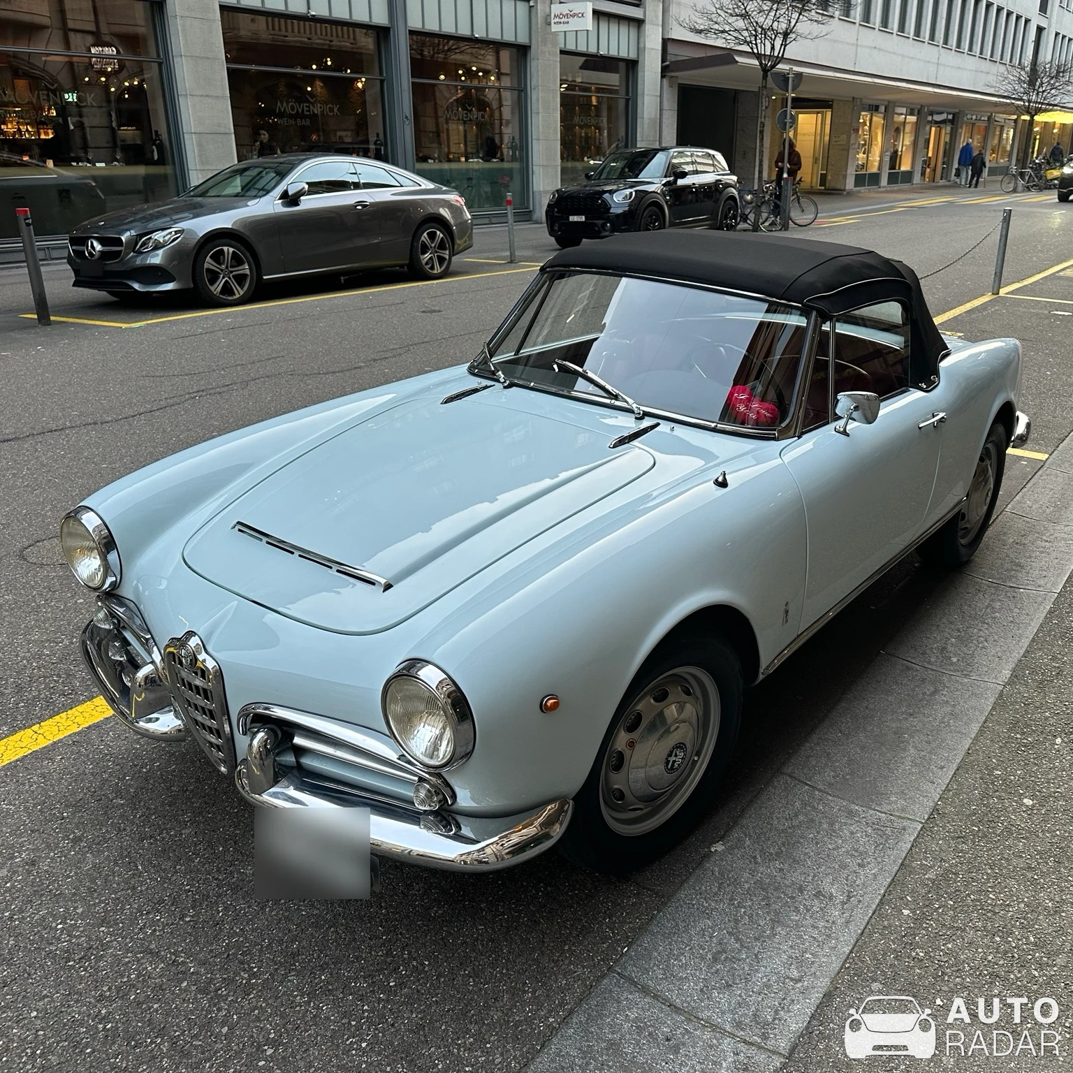 Alfa Romeo Giulia SS 1600 spotted in Zürich