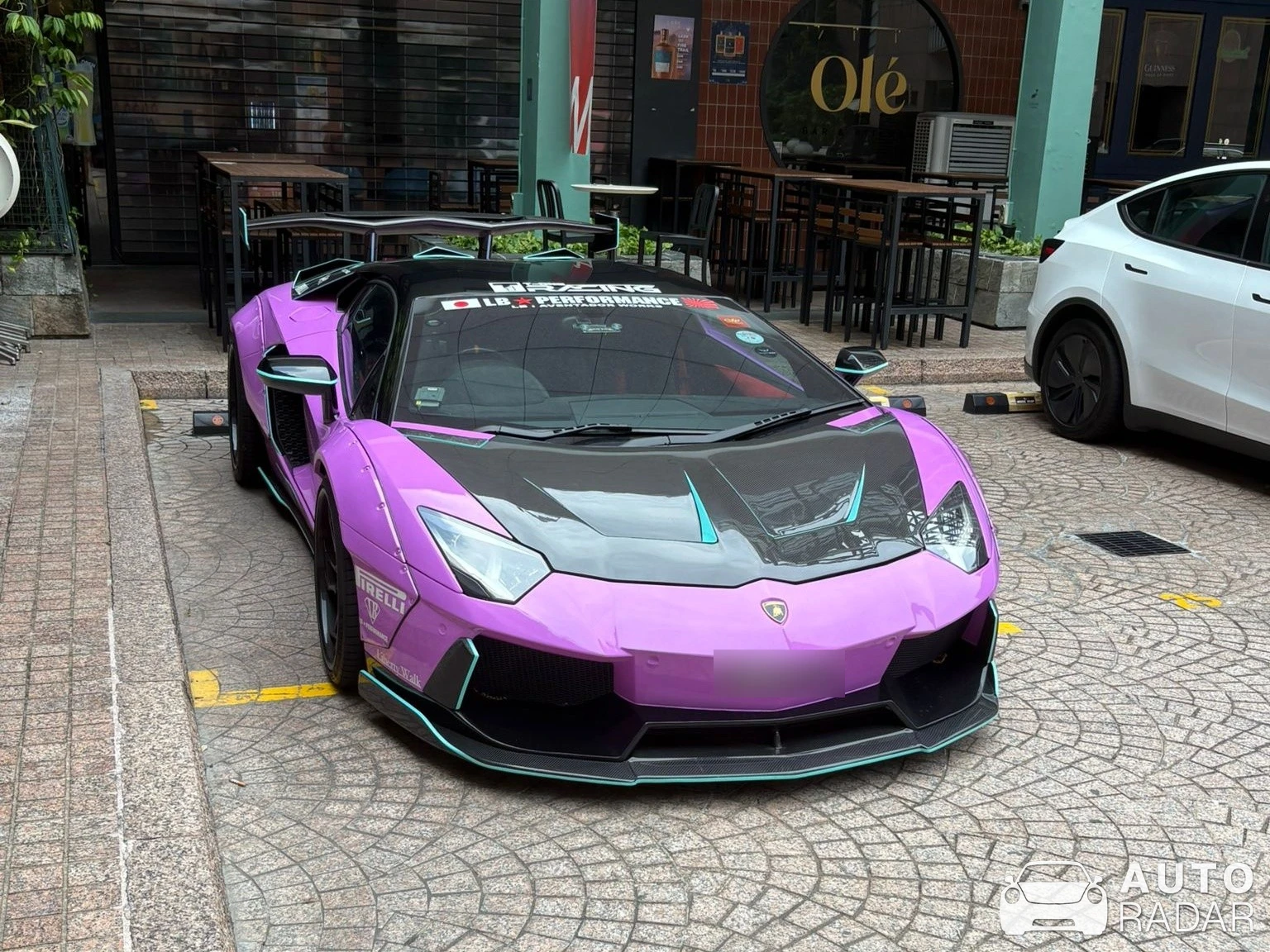 Lamborghini Aventador LP700-4 Liberty Walk LB Performance spotted in Singapore