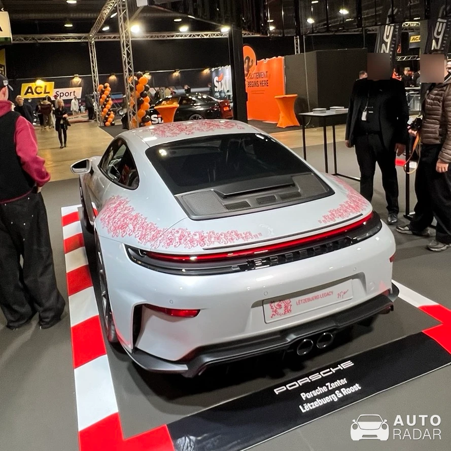 Porsche 992 GT3 Touring MkII Lëtzebuerg Legacy spotted in Luxembourg
