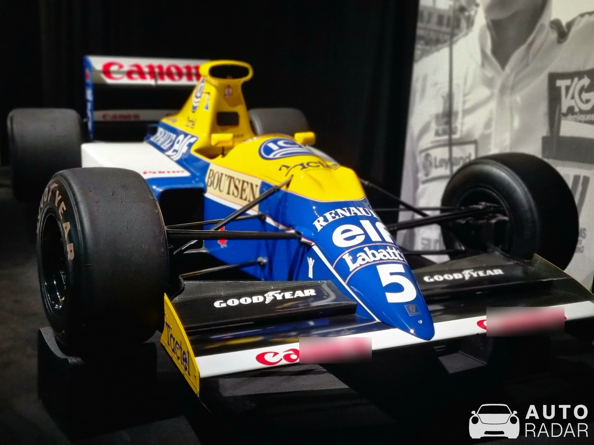 Williams FW13 spotted in Amsterdam