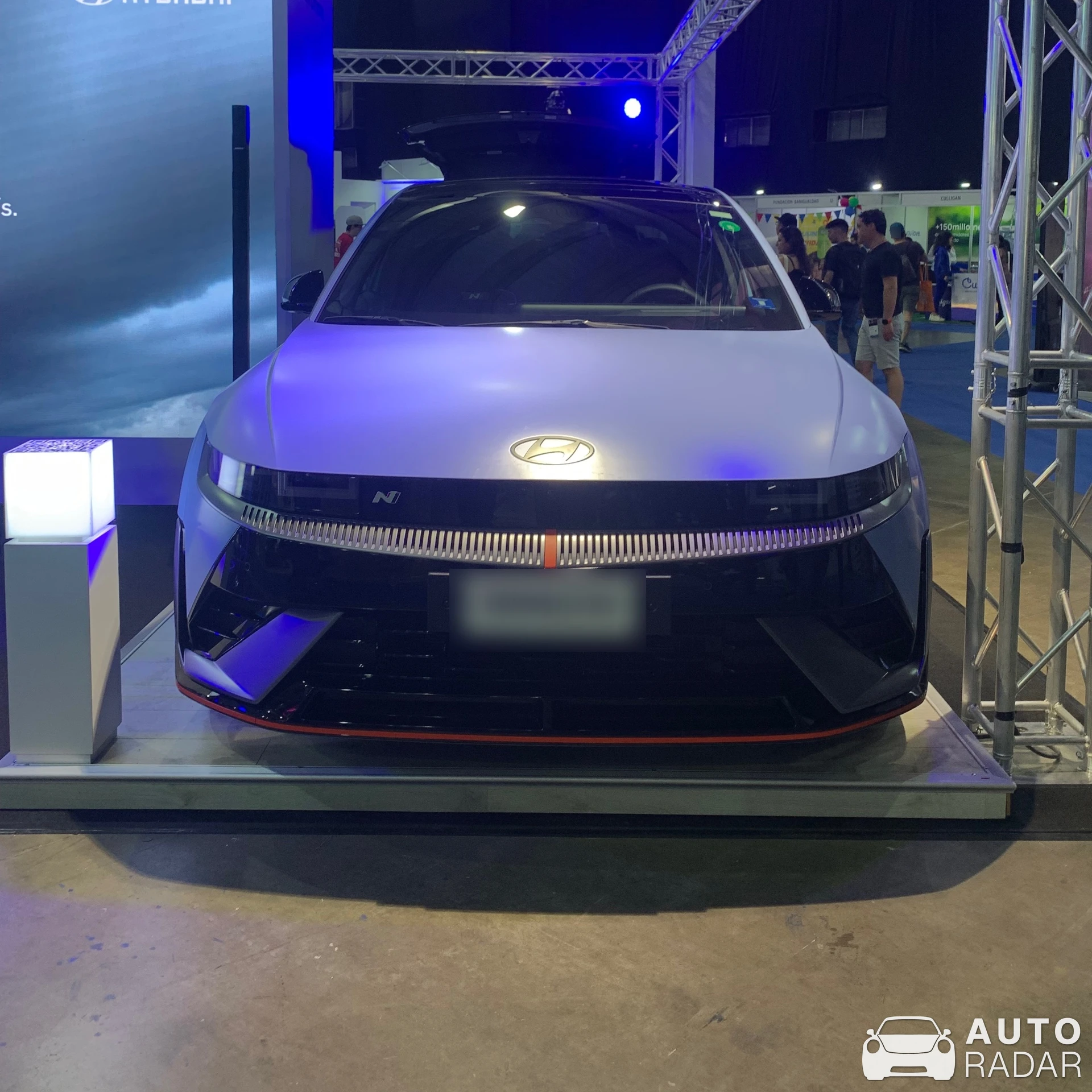 Hyundai Ioniq 5 N spotted in Huechuraba, Chile