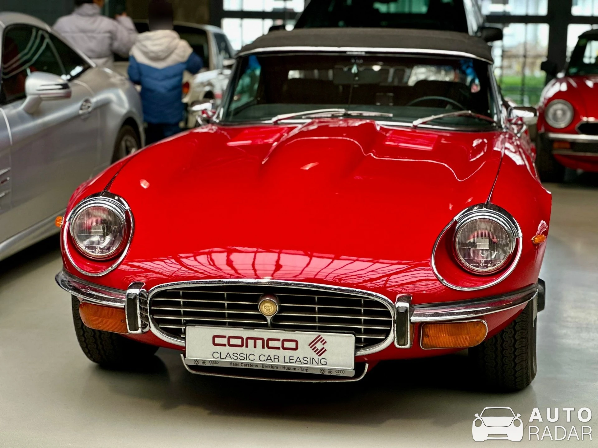 Jaguar E-Type Series 3 V-12 Roadster spotted in Düsseldorf