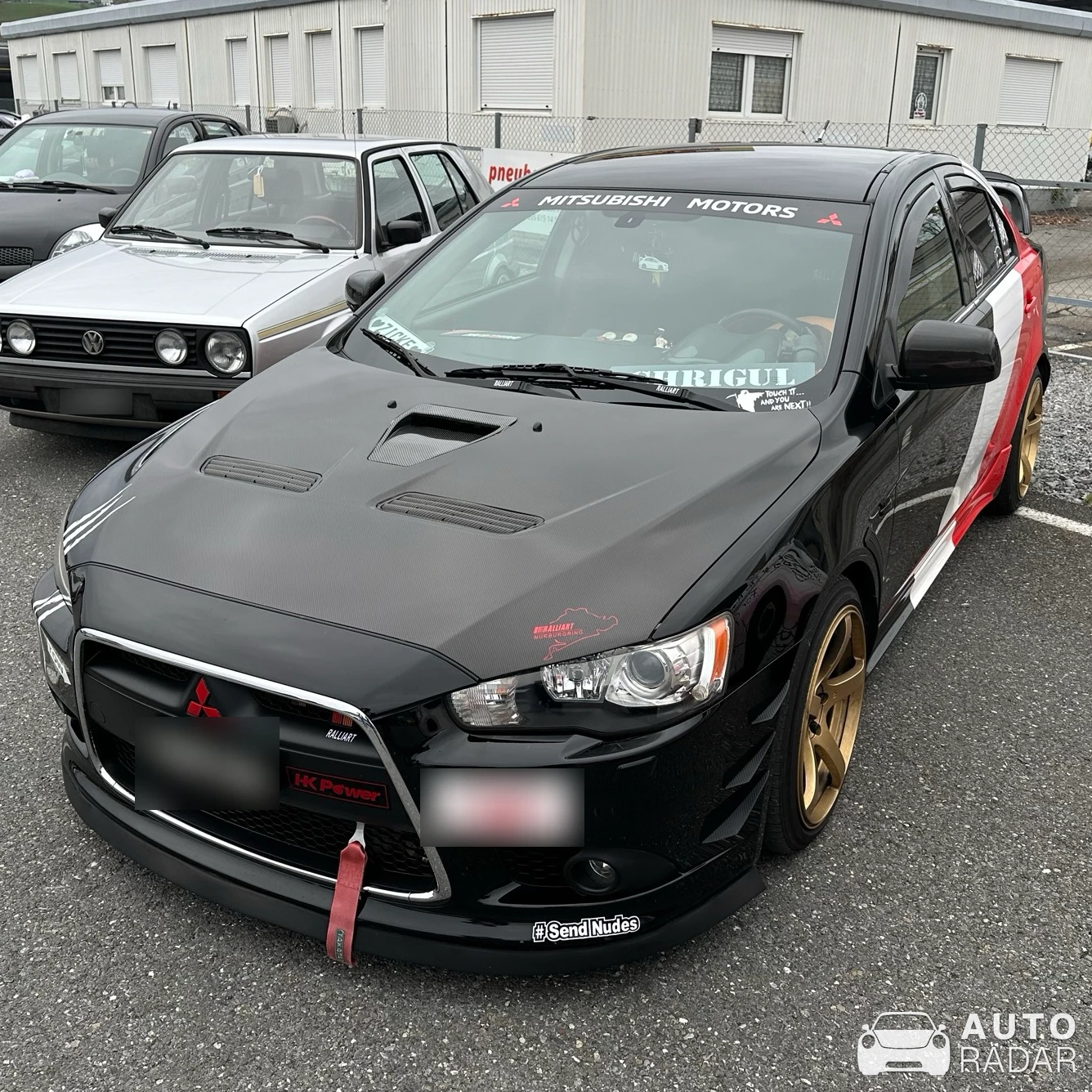 Mitsubishi Lancer Evolution X Ralliart spotted in Tuggen