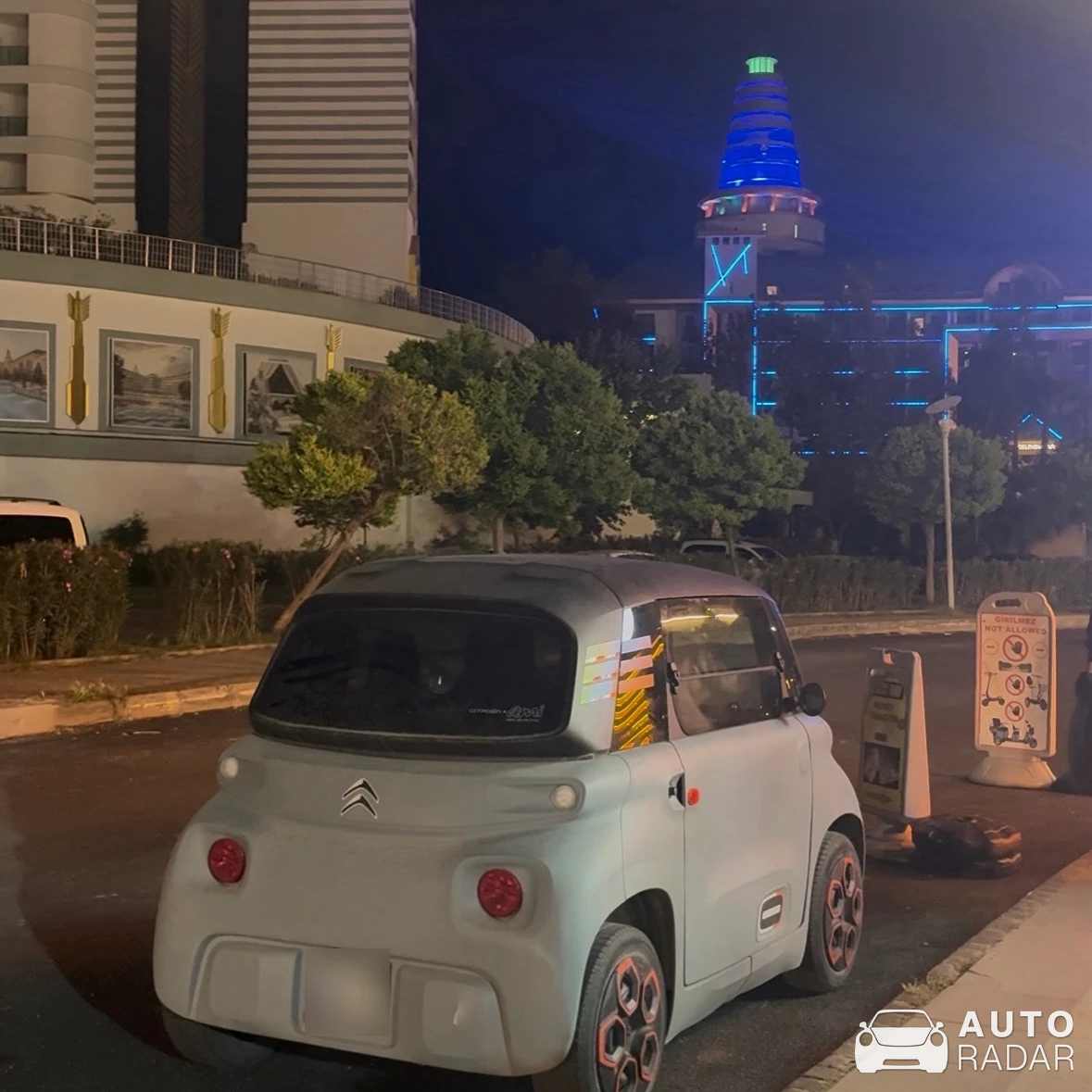 Citroën Ami spotted in Aksu