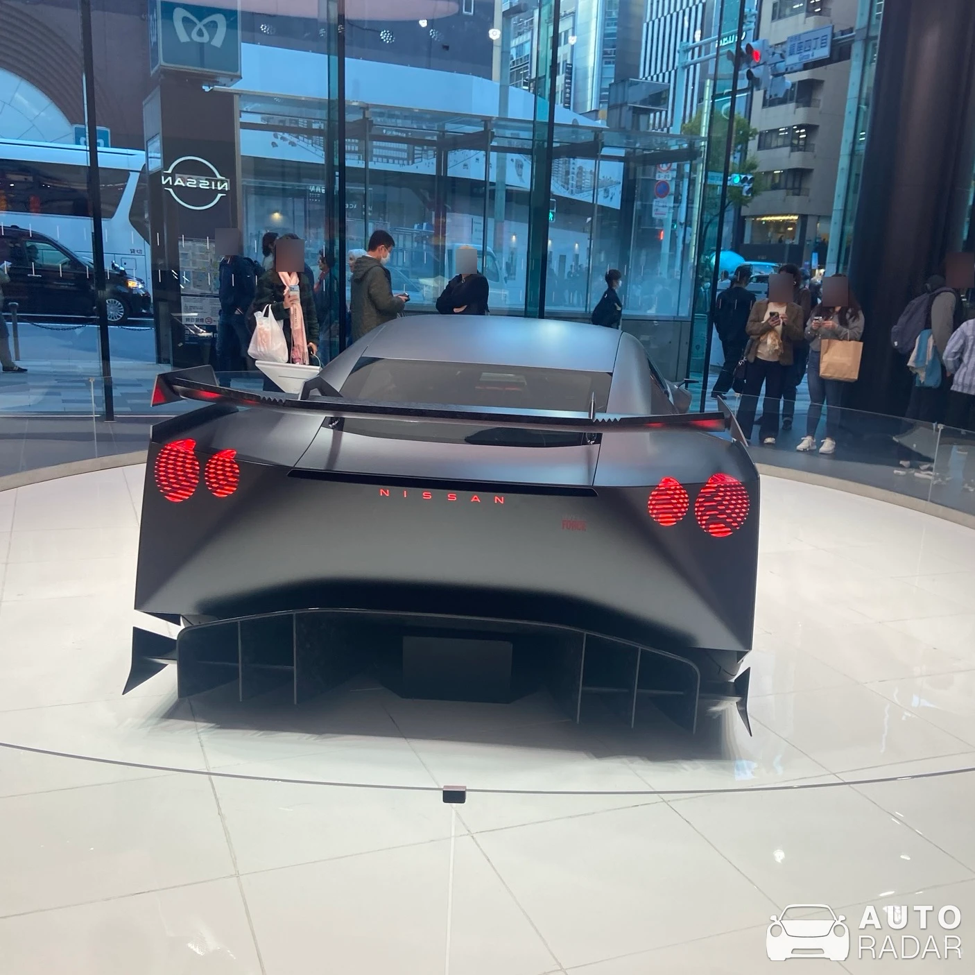 Nissan Hyper Force Concept spotted in Chuo City