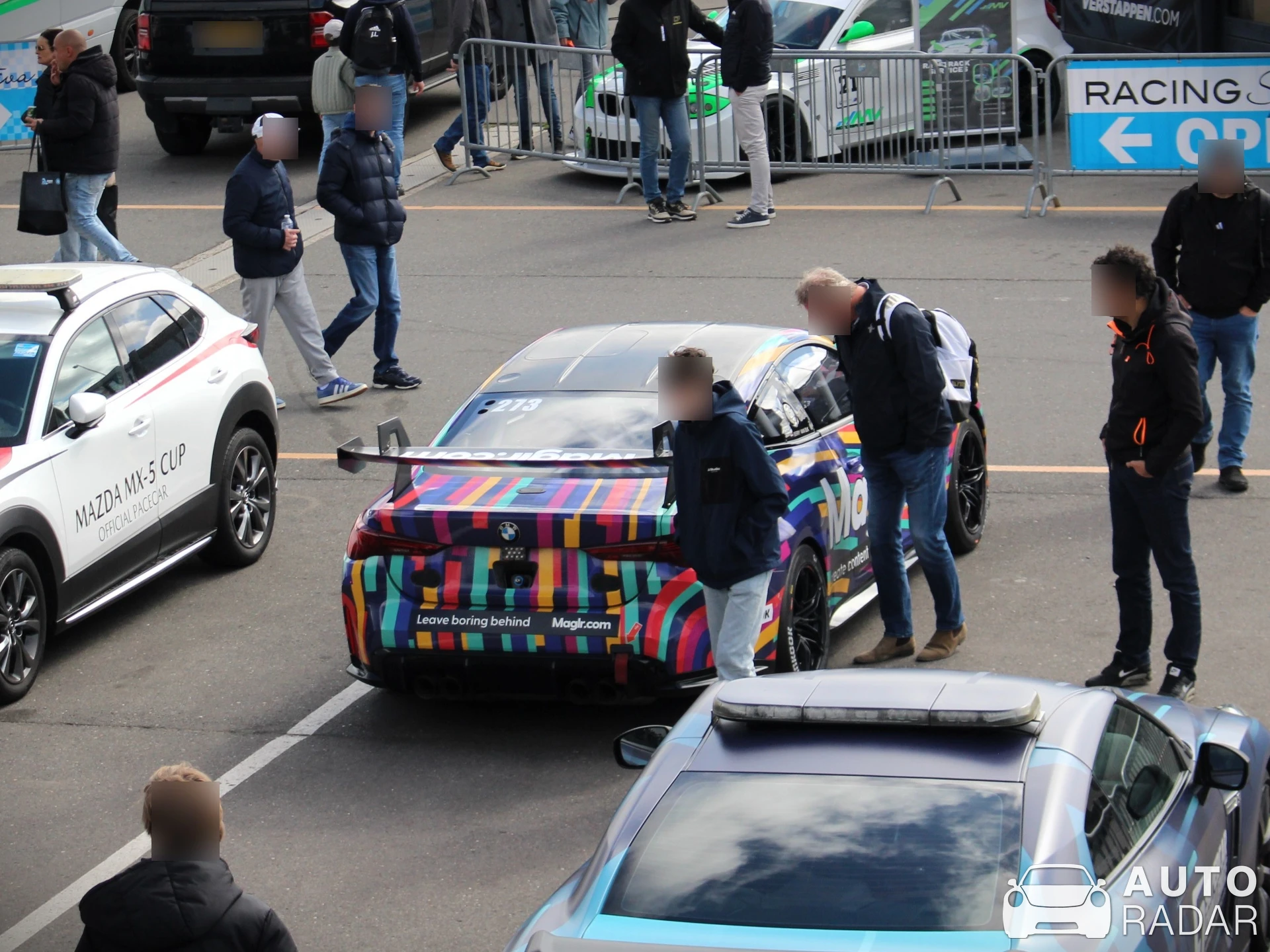 BMW M4 G82 GT4 spotted in Zandvoort