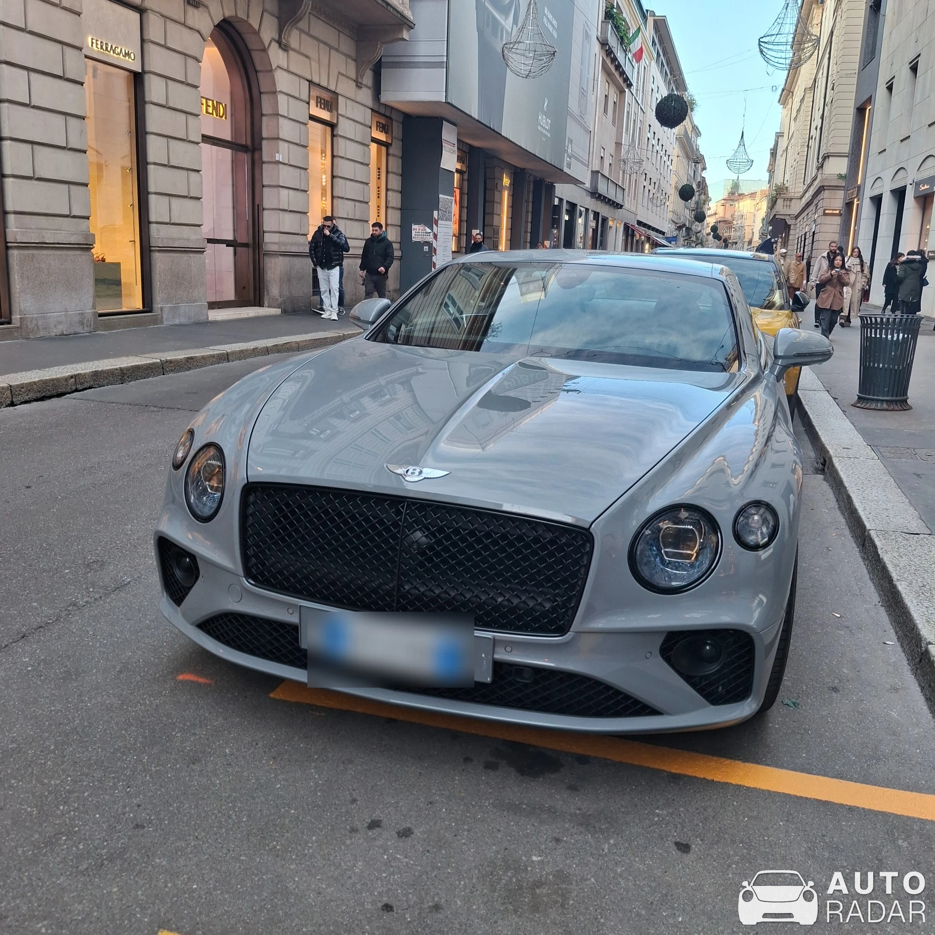 Bentley Continental GT 2018 spotted in Milano, Italia