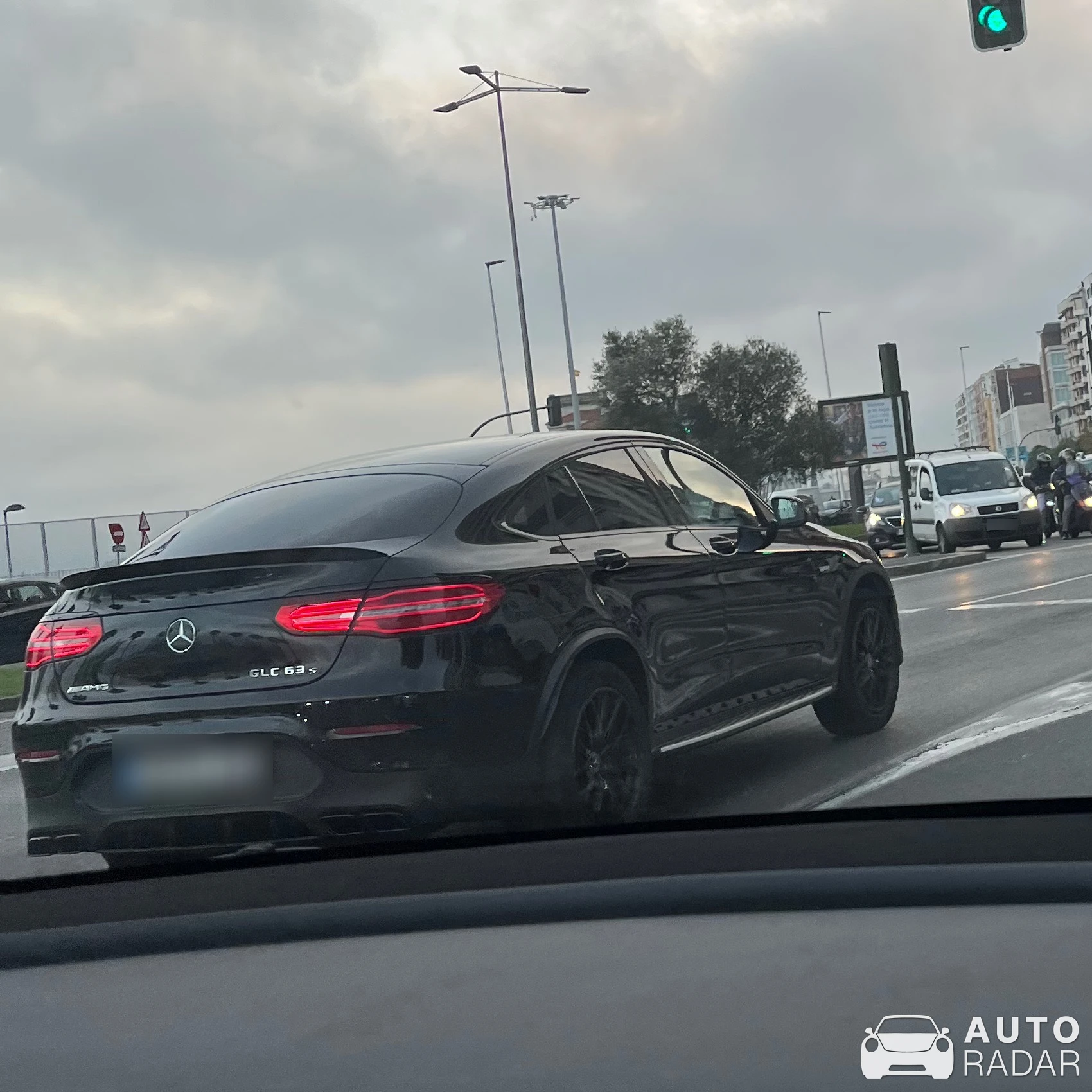 Mercedes-AMG GLC 63 S Coupé C253 2019 spotted in Santander, Spain