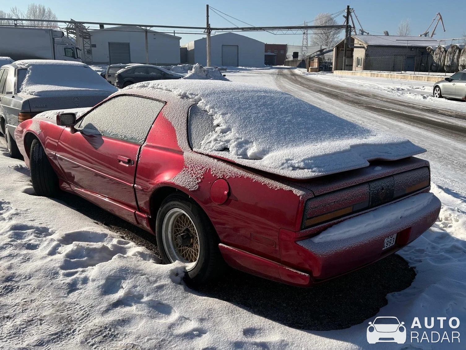 Pontiac Firebird Trans Am GTA spotted in Riga