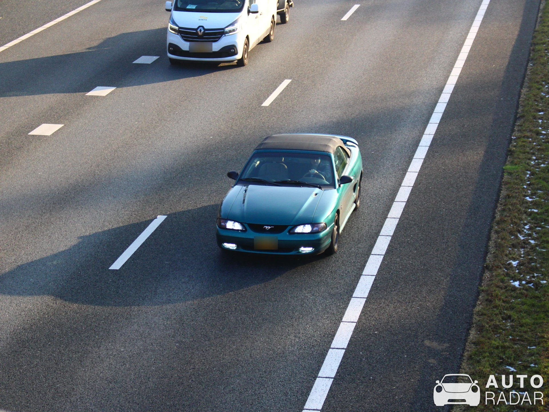 Ford Mustang GT Convertible SN95 spotted in Hengelo