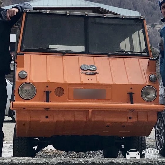 Steyr-Puch Haflinger spotted in Hunedoara