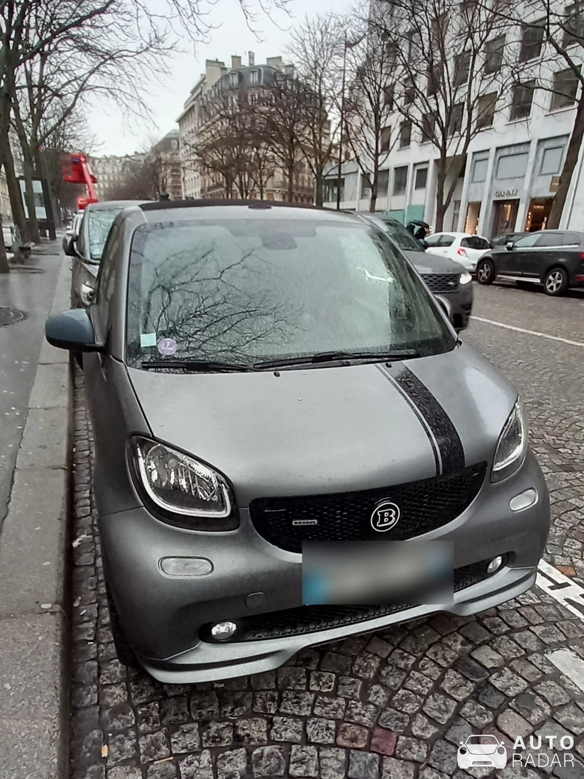 Smart Fortwo Brabus spotted in Paris, France