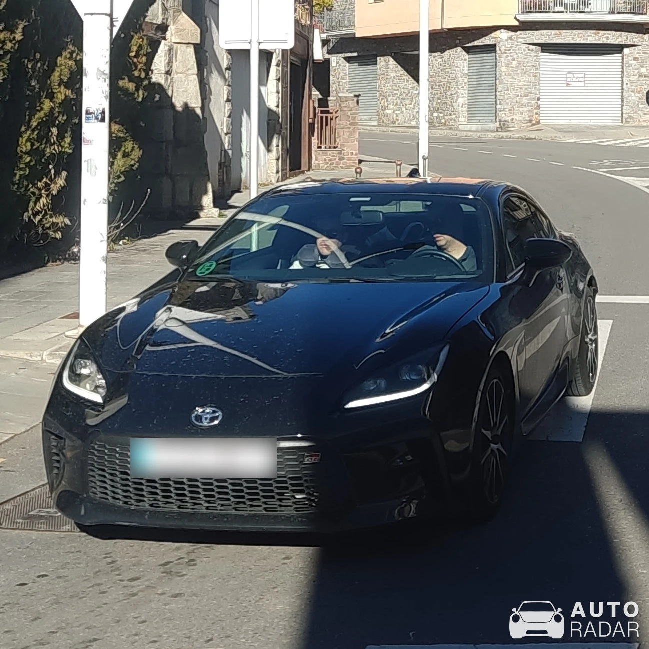 Toyota GR86 spotted in La Seu d'Urgell, Spain