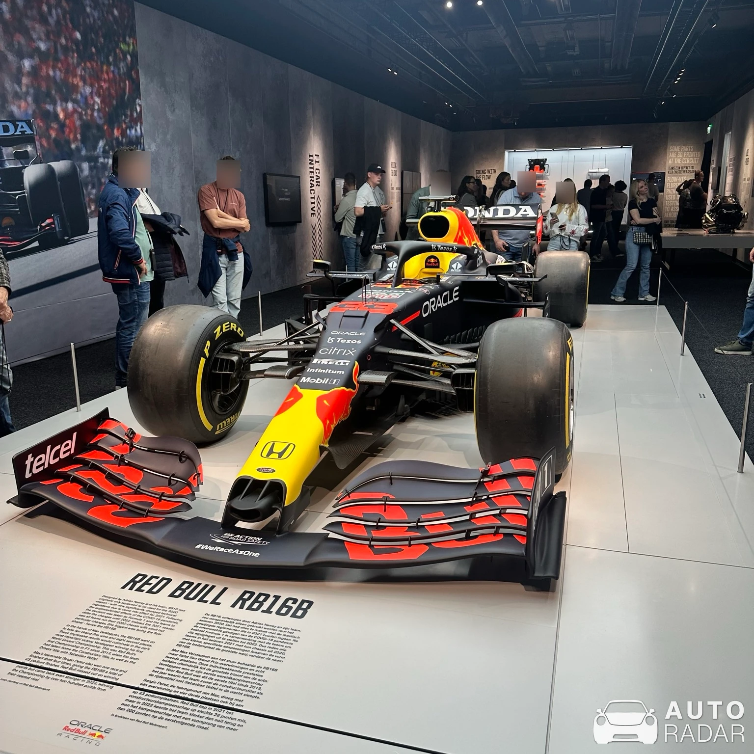 Red Bull Racing RB16B spotted in Amsterdam