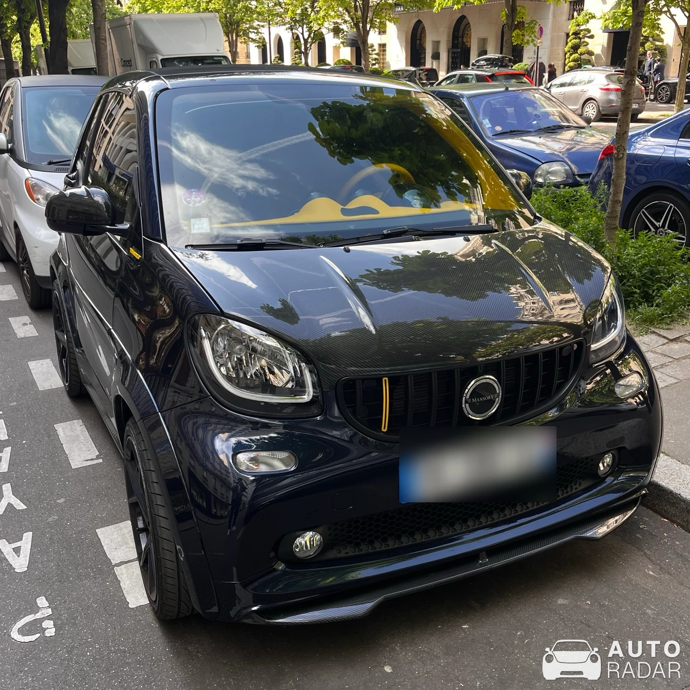 Smart Fortwo Mansory spotted in Paris, France