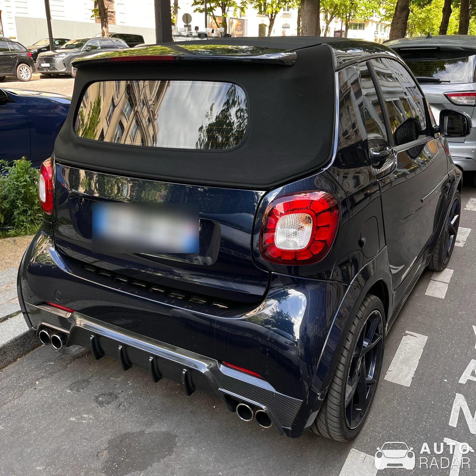 Smart Fortwo Mansory spotted in Paris