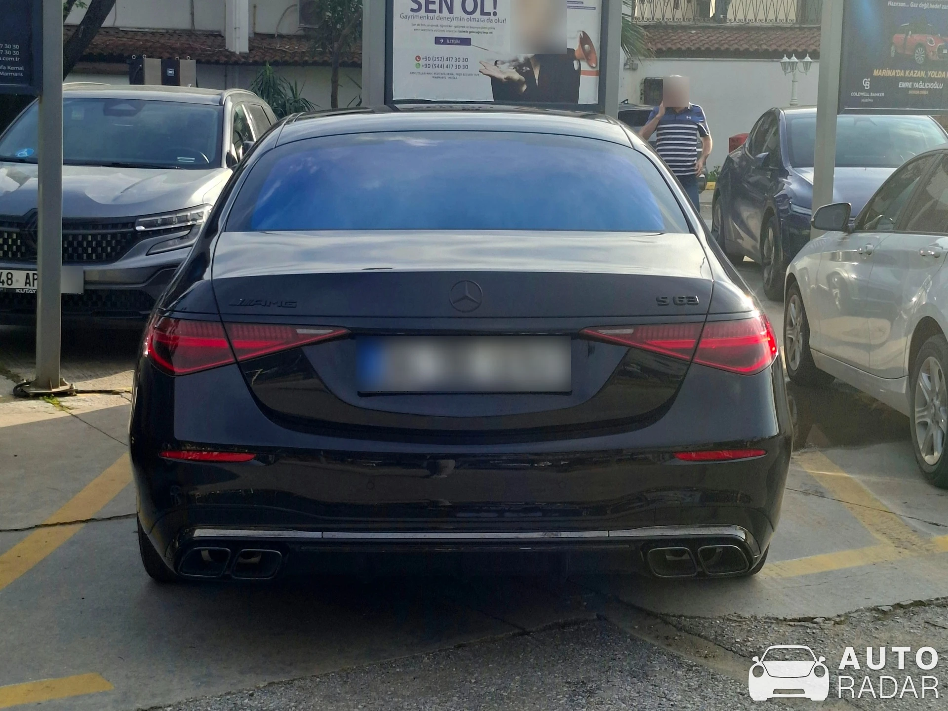 Mercedes-AMG S 63 E-Performance W223 spotted in Marmaris