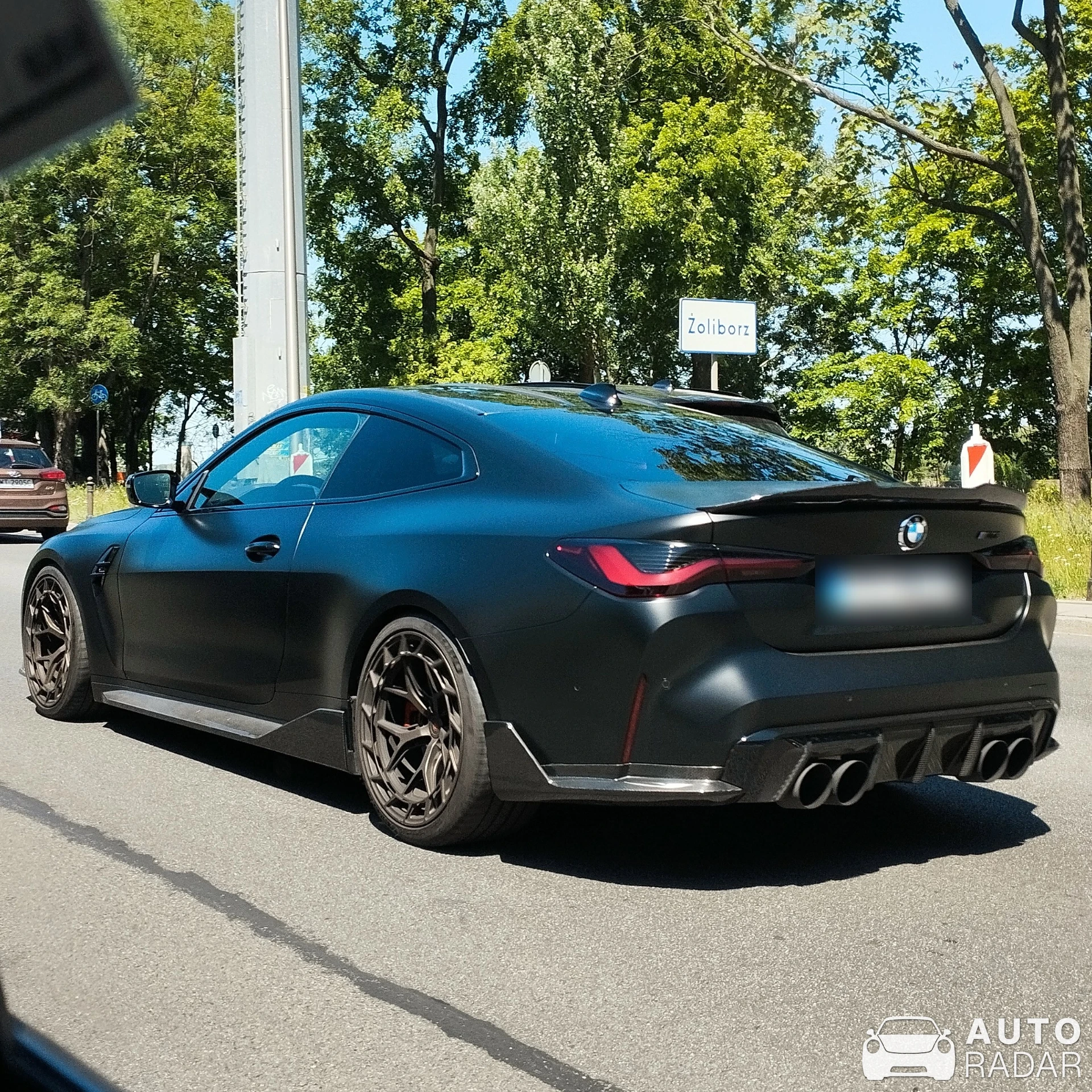 BMW M4 G82 Coupé Competition x Kith spotted in Warszawa