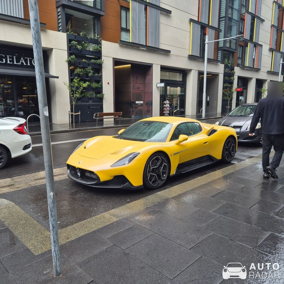 Maserati MC20 spotted in Sydney, Australia