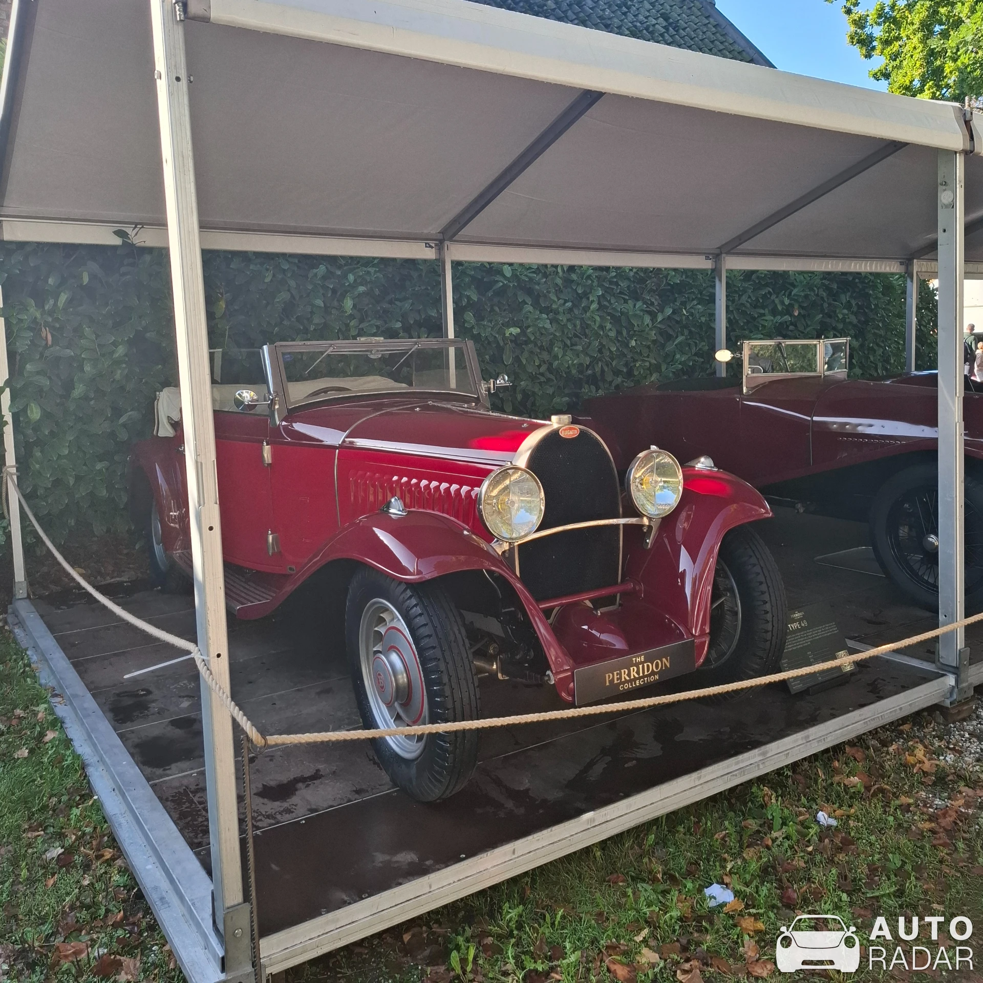 Bugatti Type 49 spotted in Beesd