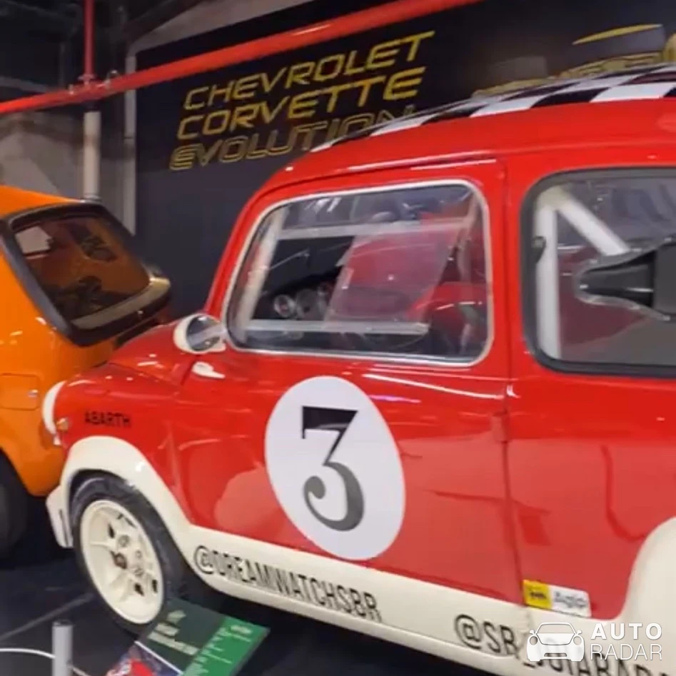Abarth 600e spotted in São Paulo, Brasil