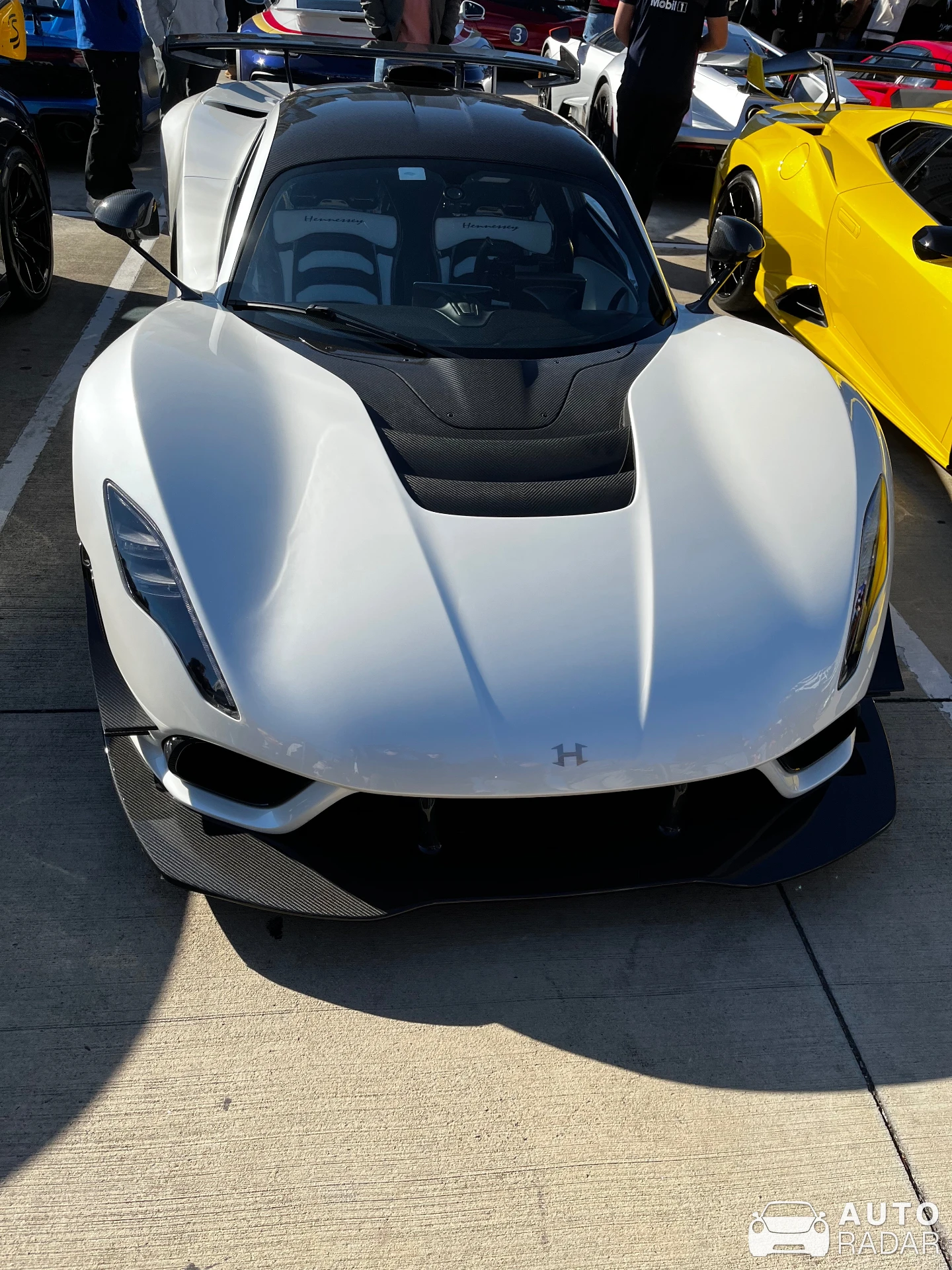 Hennessey Venom F5 spotted in Houston, United States