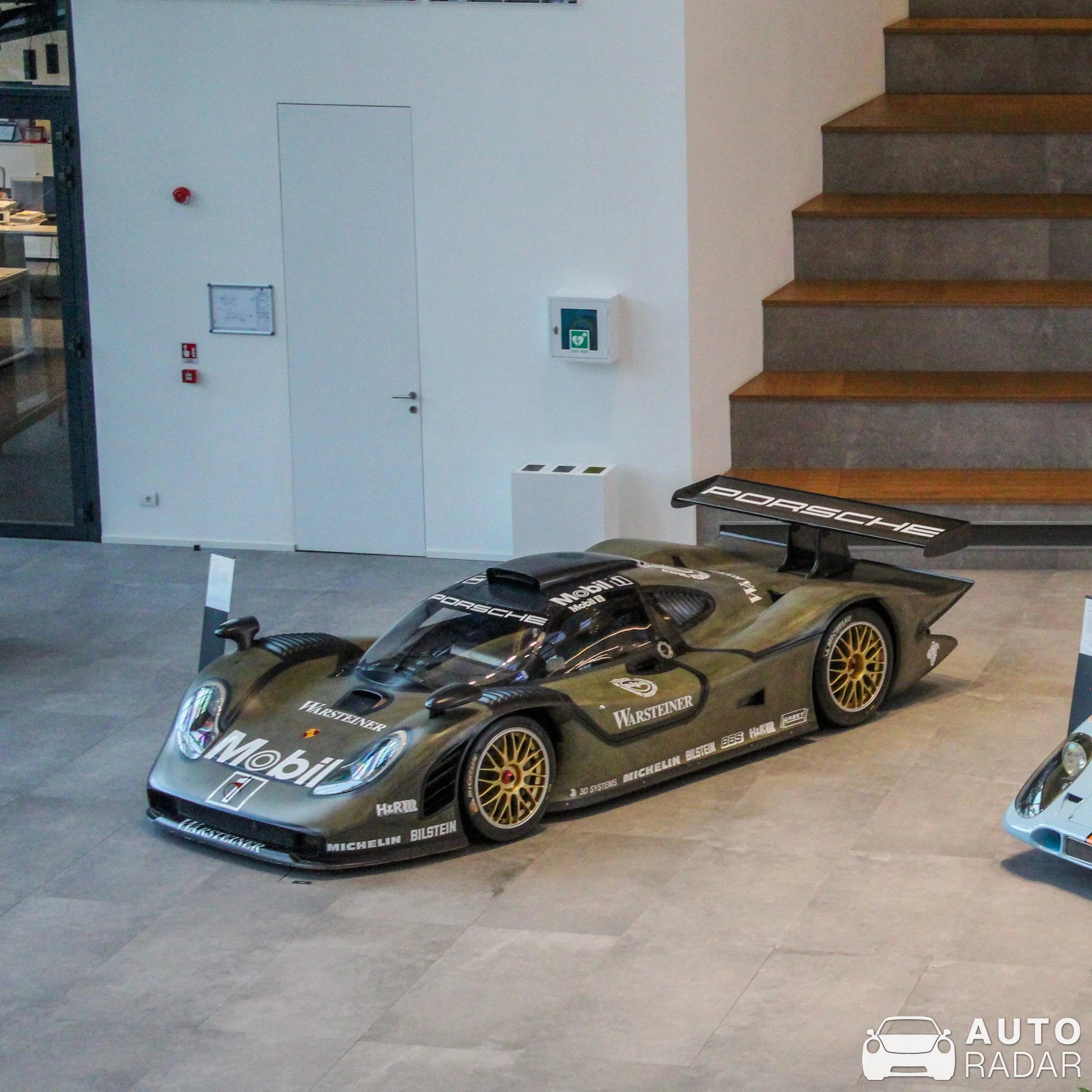 Porsche 996 GT1 spotted in Bargnana, Italy