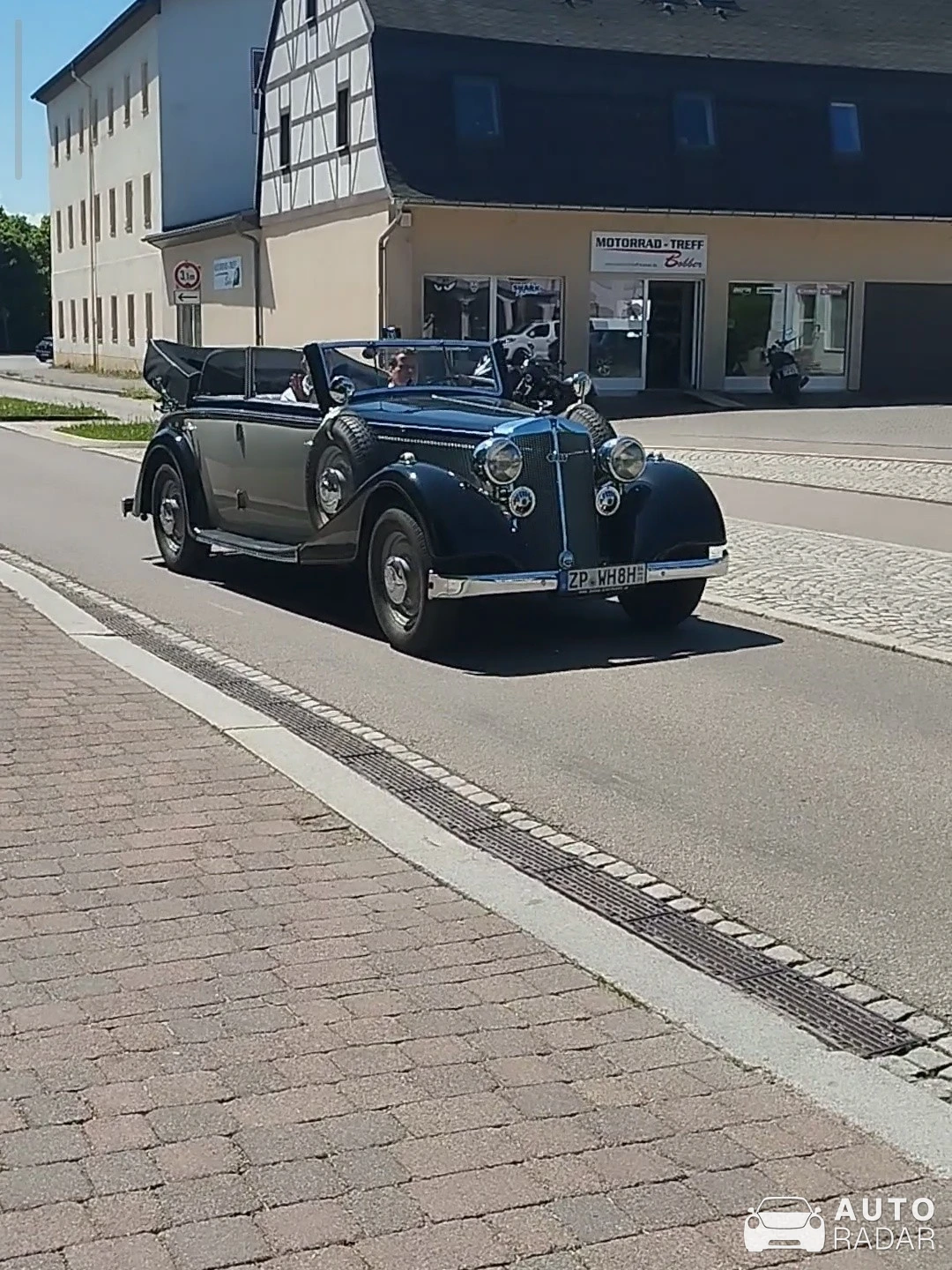 Horch 830 BL spotted in Burkhardtsdorf, Germany