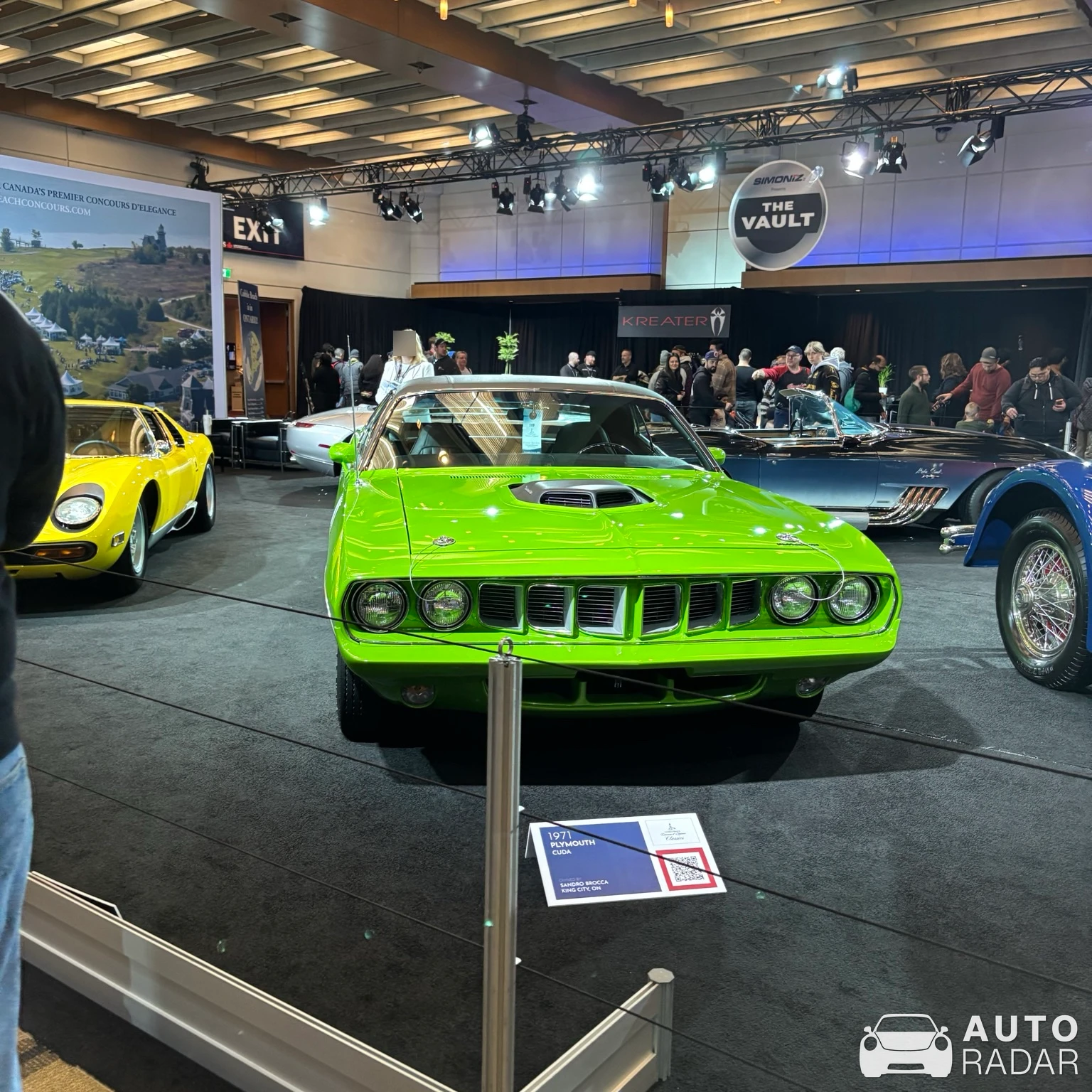 Plymouth AAR Cuda spotted in Toronto