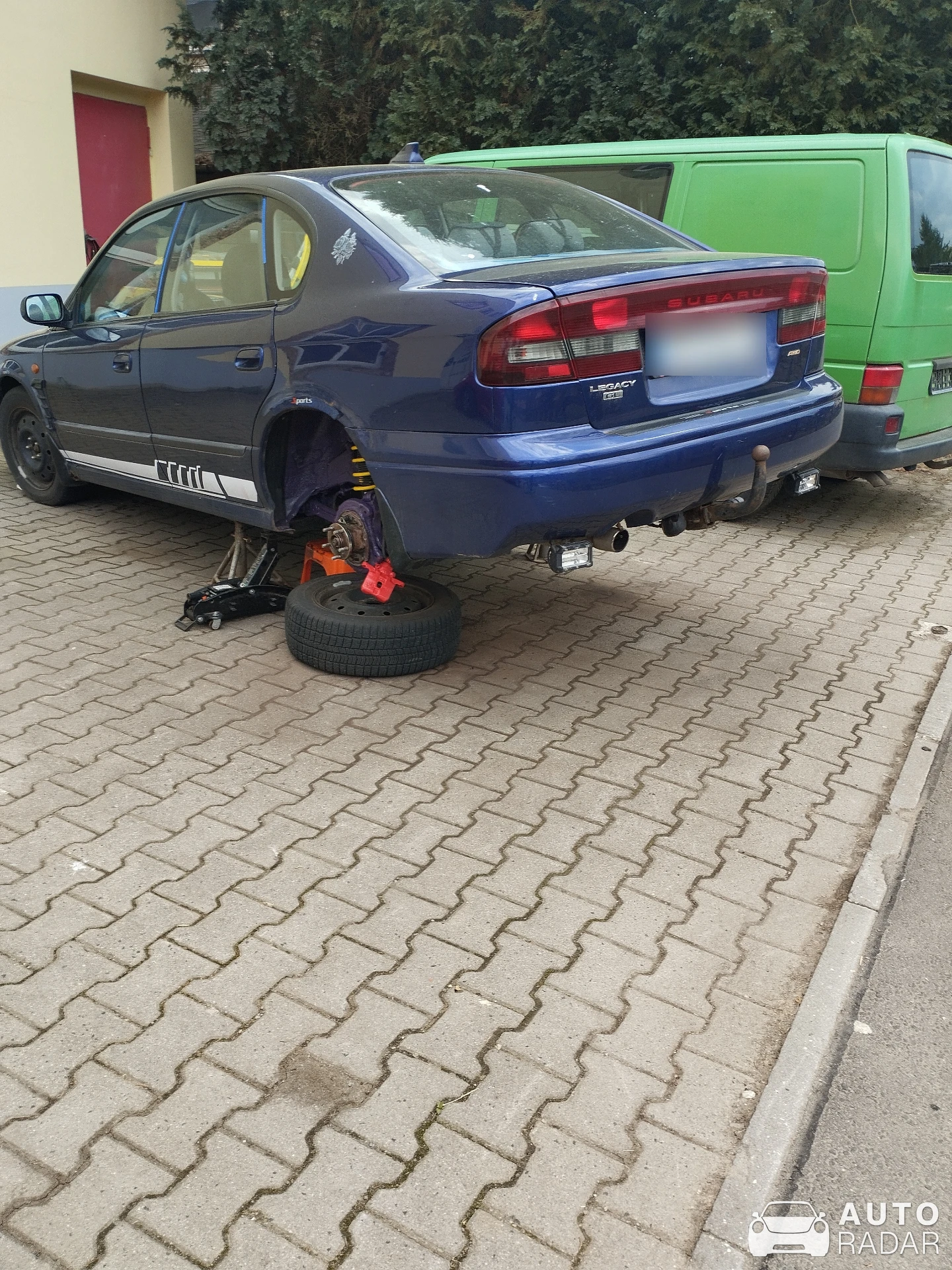 Subaru Legacy RS spotted in Burkhardtsdorf